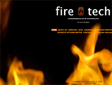Tablet Screenshot of firetechllc.com